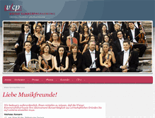 Tablet Screenshot of kammerphilharmonie.at